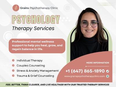 Therapy Services for Mental Health Support in Vaughan Ontario